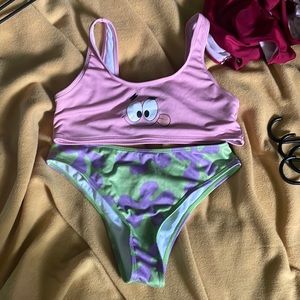 spongebob theme bathing suit.